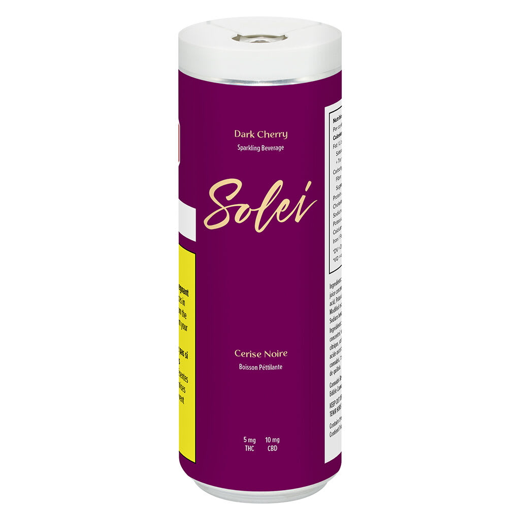 Solei | Dark Cherry Sparkling Beverage | 355ml Beverages